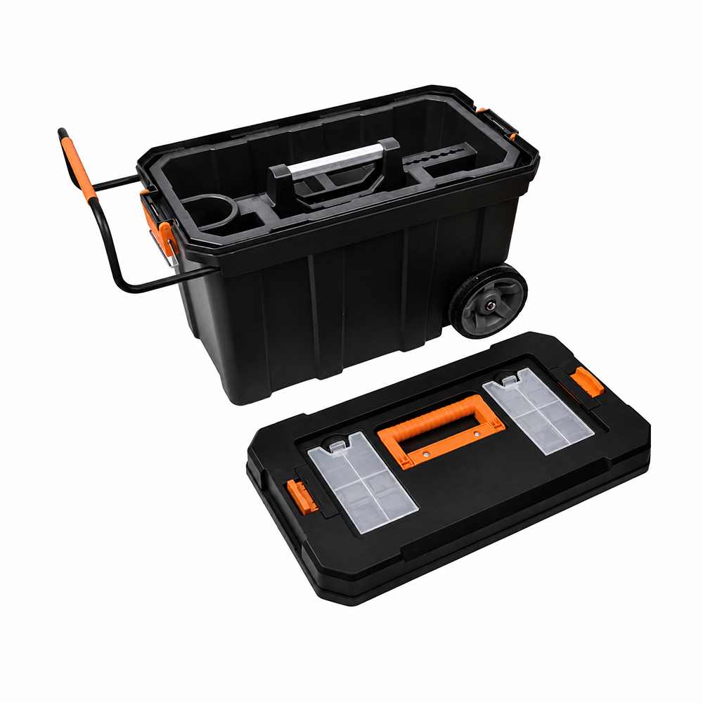 Caja de plástico de 59 x 29 x 42.5 cm