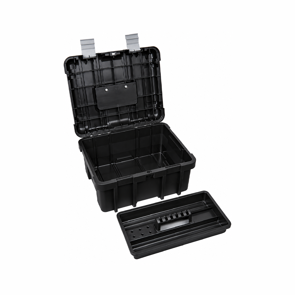 Caja de plástico de 41 x 32 x 20.5 cm