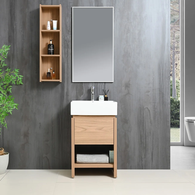 Gabinete MBY-1601 empotrable con lavabo y espejo