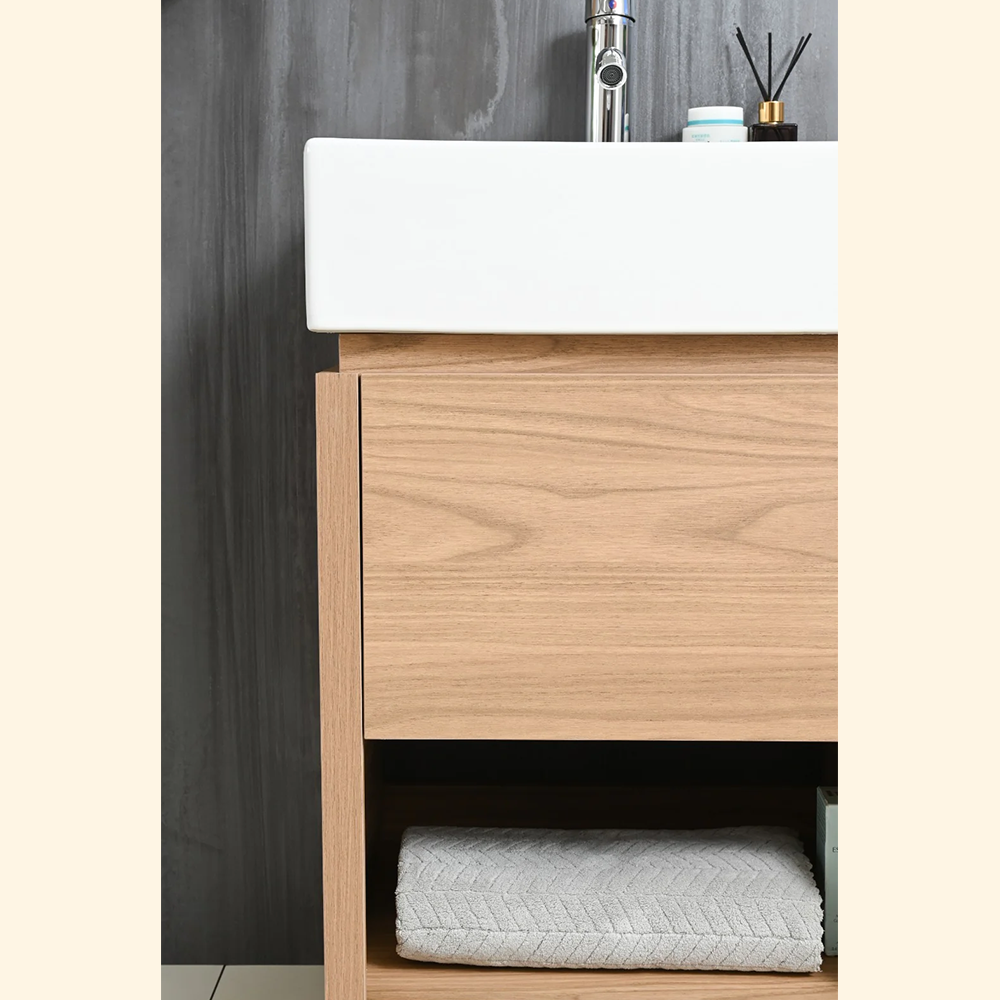 Gabinete MBY-1601 empotrable con lavabo y espejo