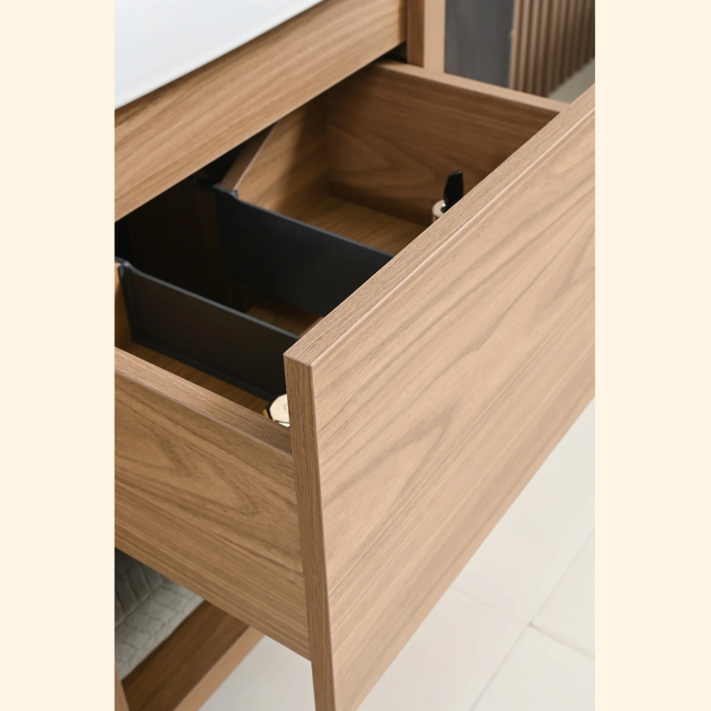 Gabinete MBY-1601 empotrable con lavabo y espejo