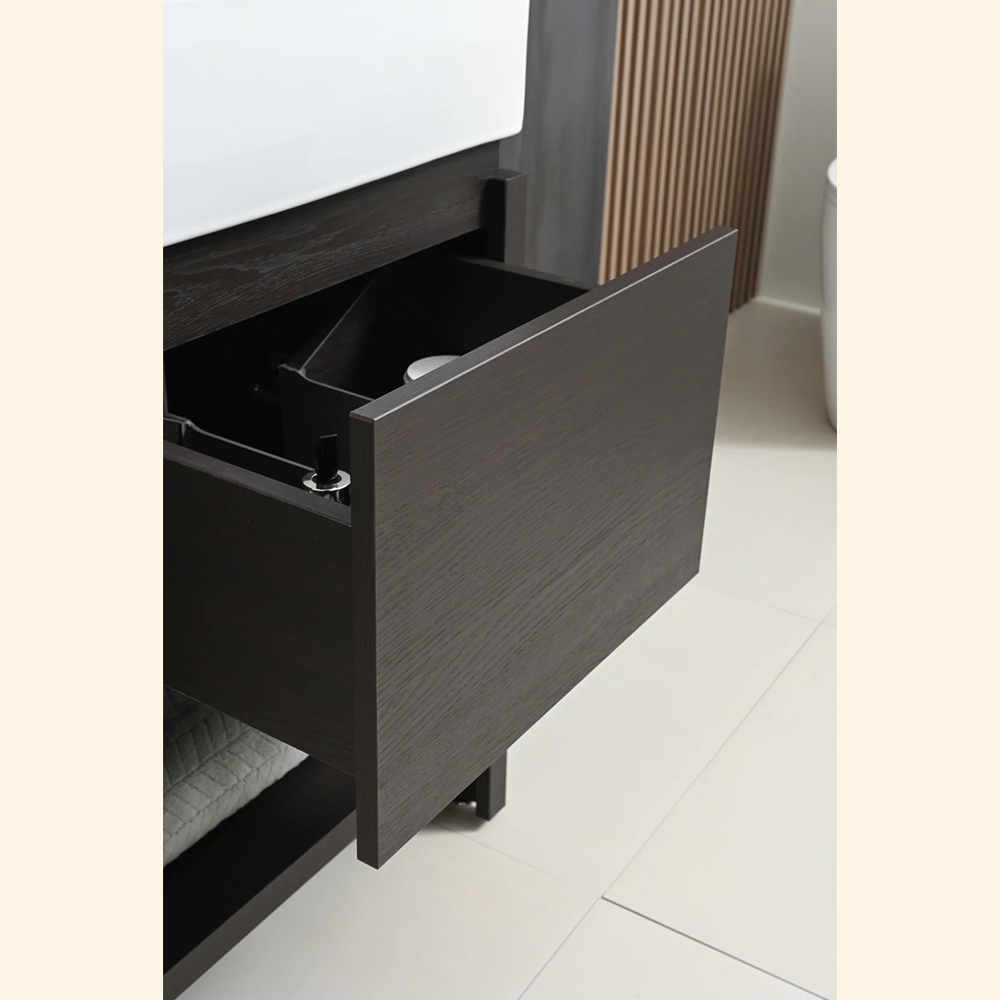 Gabinete MBY-1602 empotrable con lavabo y espejo