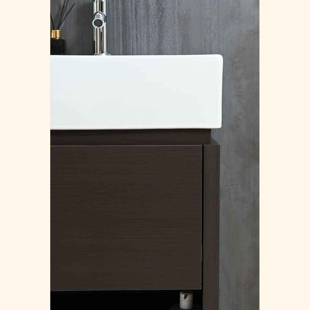 Gabinete MBY-1602 empotrable con lavabo y espejo