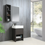 Gabinete MBY-1602 empotrable con lavabo y espejo