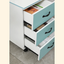 Gabinete auxiliar CT-16 con ruedas sin cerradura