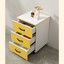 Gabinete auxiliar CT-17 con ruedas sin cerradura