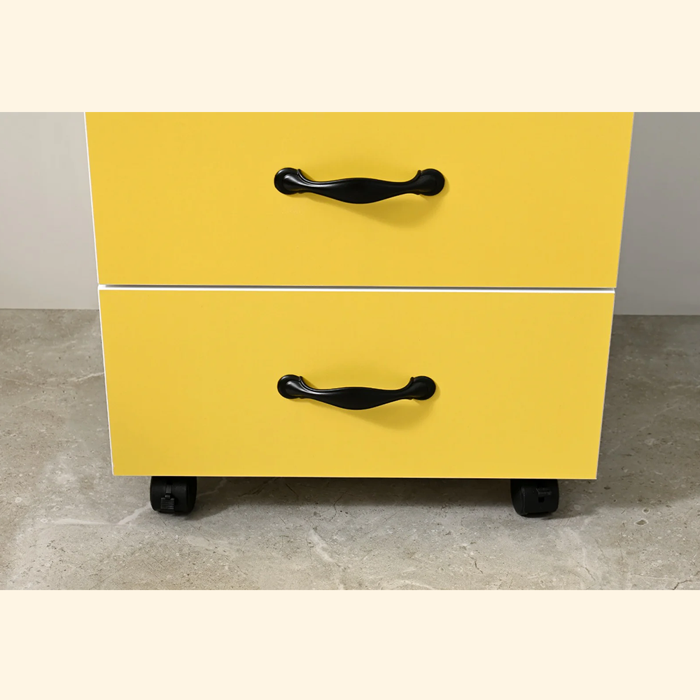 Gabinete auxiliar CT-17 con ruedas sin cerradura
