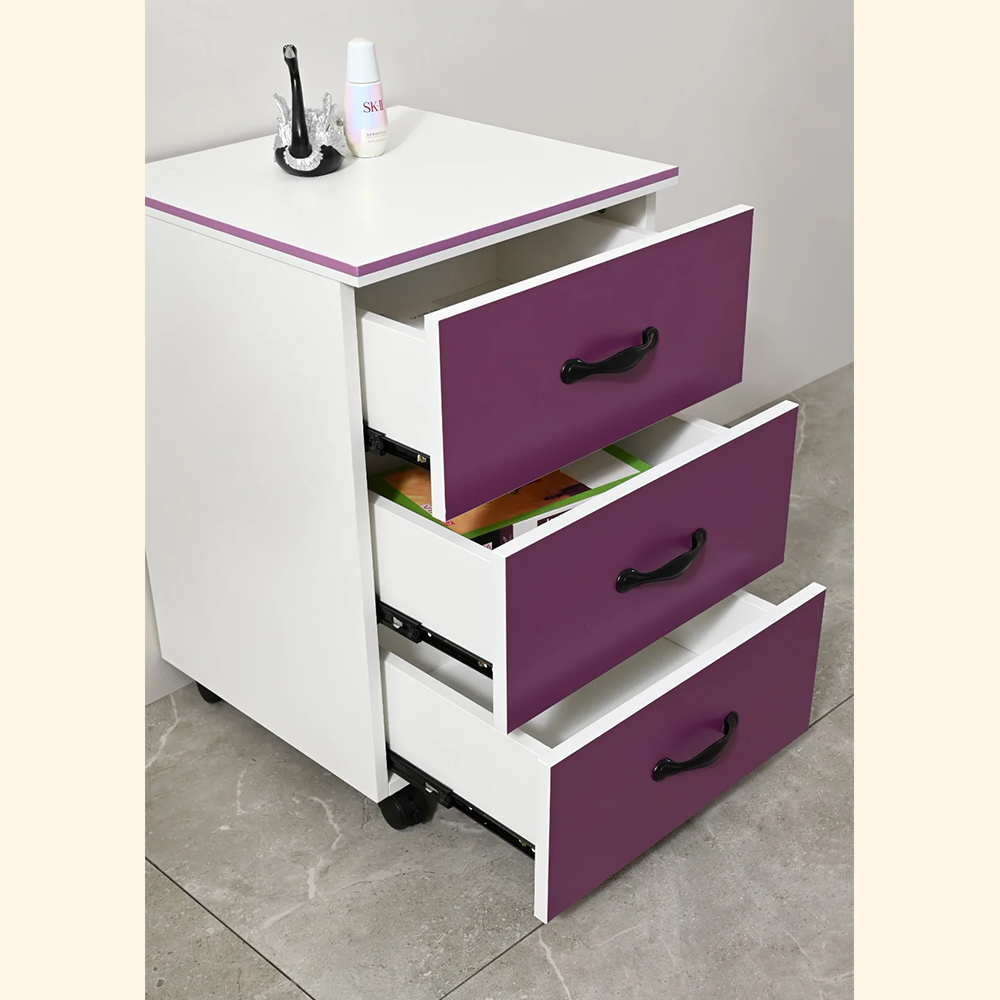 Gabinete auxiliar CT-20 con ruedas sin cerradura