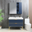 Gabinete CT-09 empotrable con lavabo y mueble espejo
