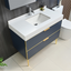 Gabinete CT-09 empotrable con lavabo y mueble espejo