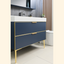 Gabinete CT-09 empotrable con lavabo y mueble espejo