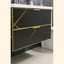 Gabinete CT-10 empotrable con lavabo y espejo metálico