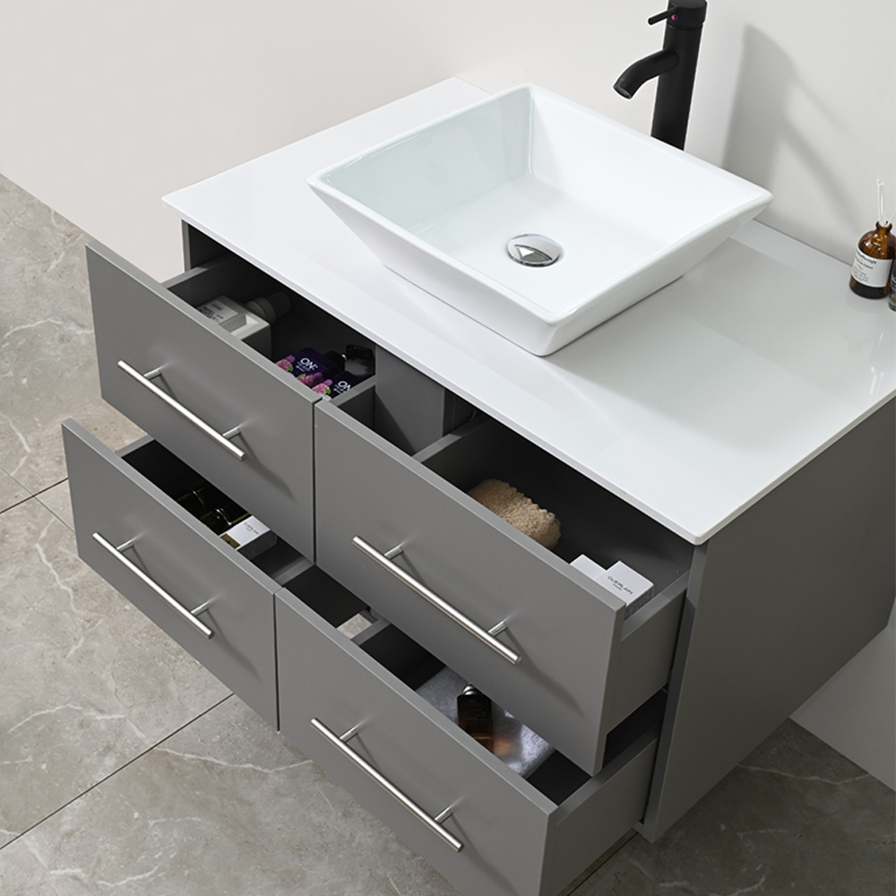 Gabinete CT-12 con espejo y lavabo