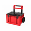 Caja de plástico combinada c/ruedas de 60 x 50 x 98 cm
