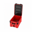 Caja de plástico combinada c/ruedas de 60 x 50 x 98 cm