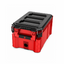 Caja de plástico combinada c/ruedas de 60 x 50 x 98 cm