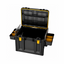 Caja de plástico combinada c/ruedas de 54 x 38 x 86 cm