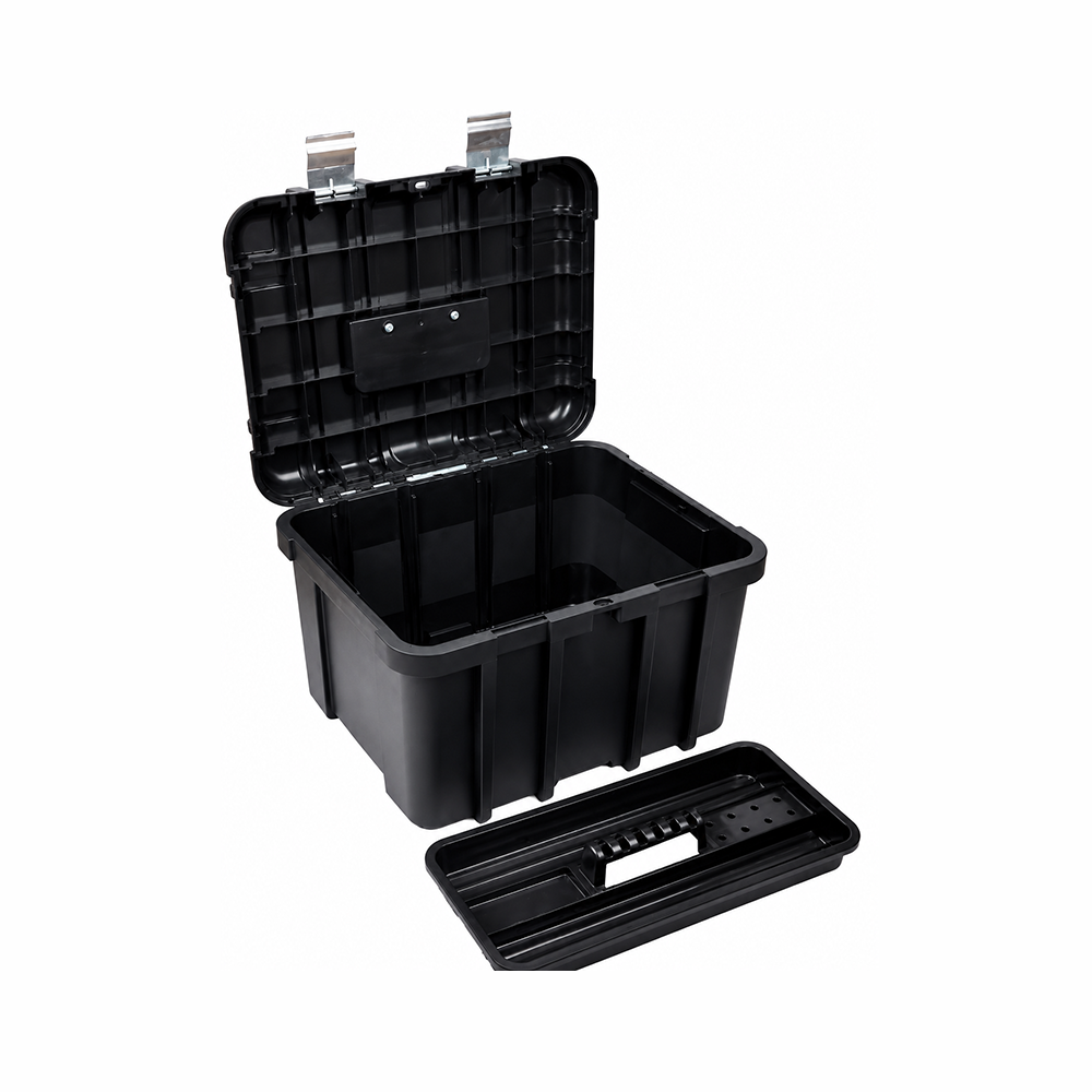 Caja de plástico de 47.5 x 38.5 x 31 cm
