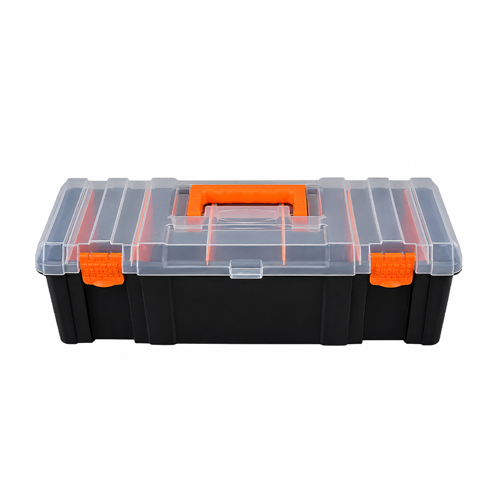 Caja de plástico de 46 x 16.5 x 12.2 cm