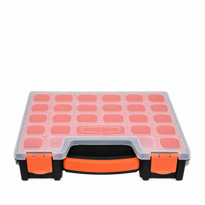 Caja de plástico de 31.5 x 27 x 6 cm