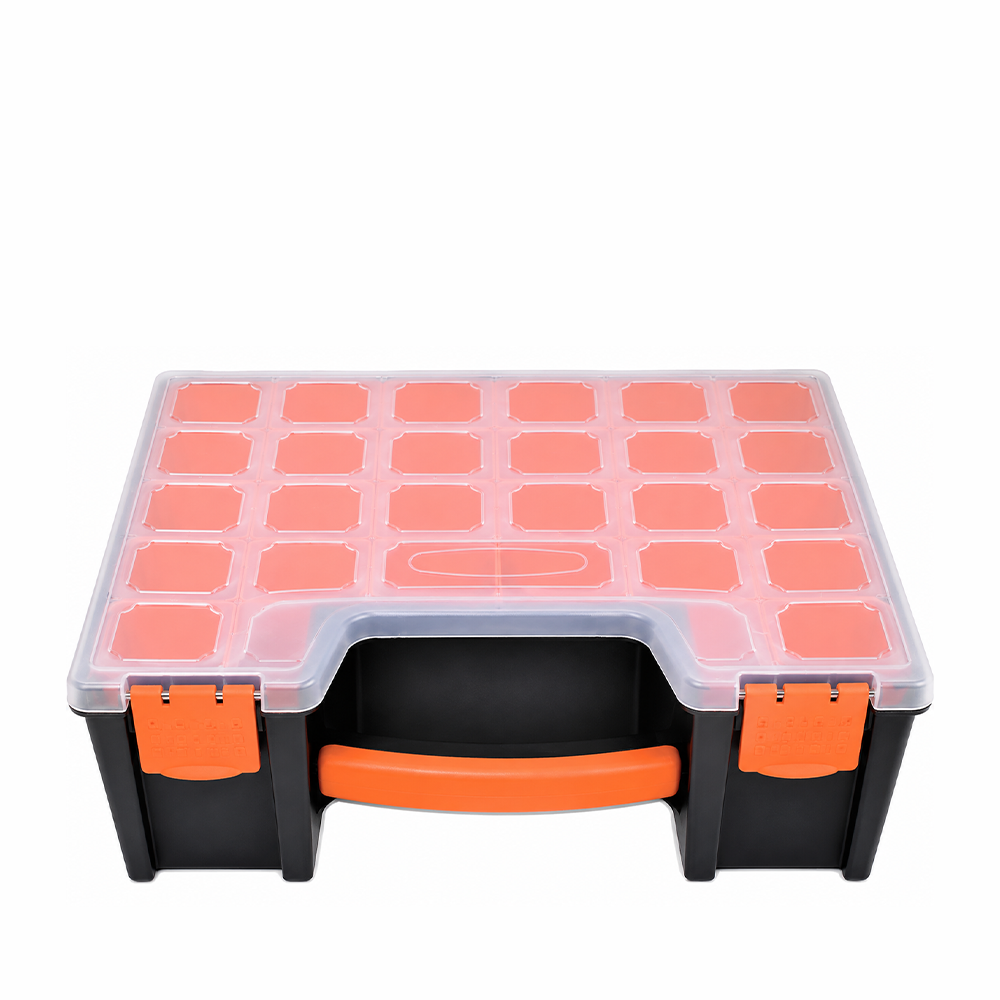 Caja de plástico de 31.5 x 27 x 11 cm