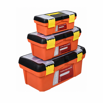 Caja de plástico 3 en 1