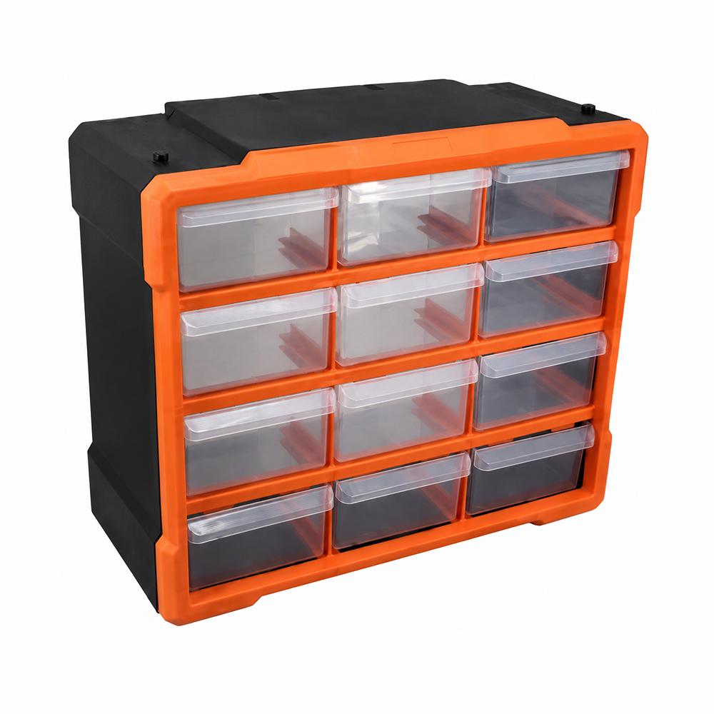 Caja organizador 12 compartimentos 37 x 32 x 16 cm