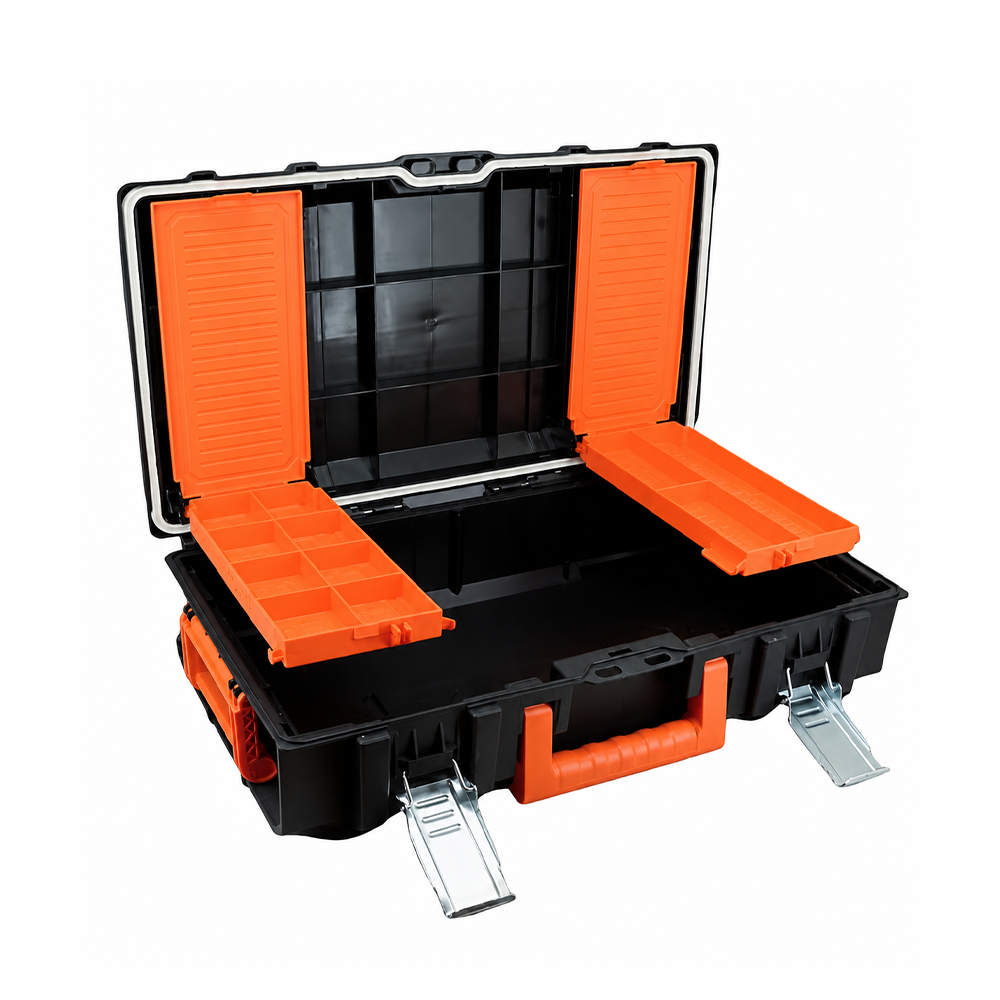 Caja de plástico 4 en 1